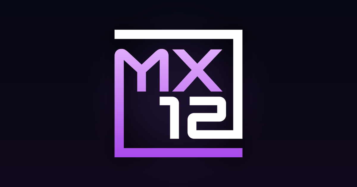 MX12 documentation sharing preview